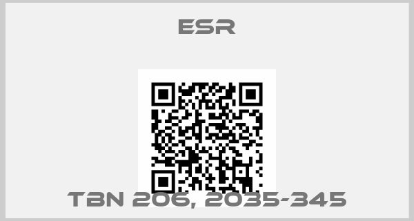ESR-TBN 206, 2035-345