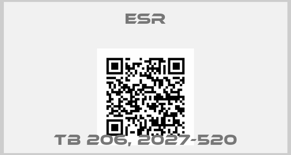 ESR-TB 206, 2027-520