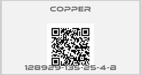 Copper-128929-135-25-4-B