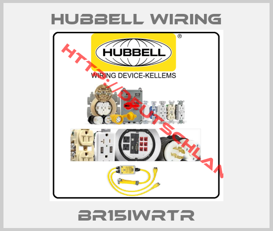 Hubbell Wiring-BR15IWRTR