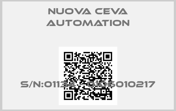 NUOVA CEVA AUTOMATION-S/N:01134 - 0106010217