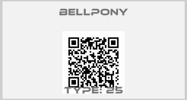BELLPONY-Type: 25