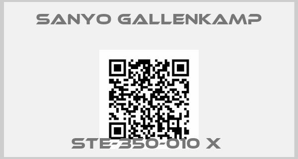Sanyo Gallenkamp-STE-350-010 X 