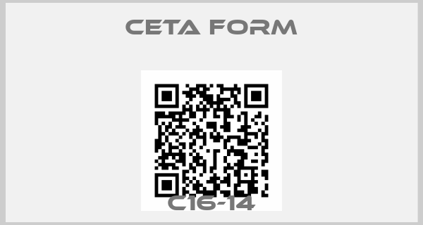 CETA FORM-C16-14
