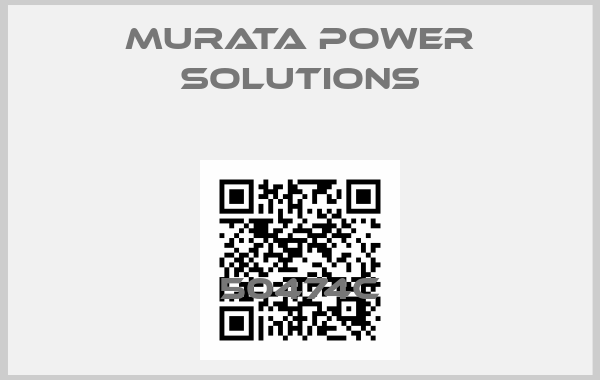Murata Power Solutions-50474C