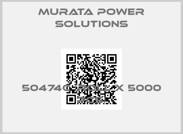 Murata Power Solutions-50474C (roll x 5000 pcs)