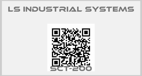 LS INDUSTRIAL SYSTEMS-SCT-200