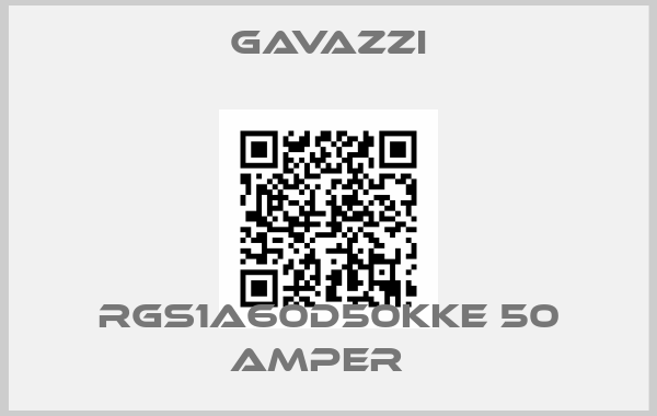 gavazzi-RGS1A60D50KKE 50 AMPER  