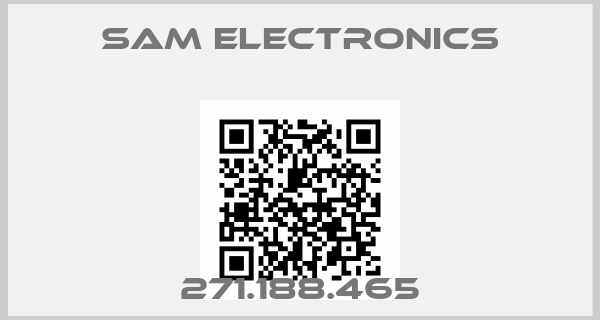 SAM ELECTRONICS-271.188.465