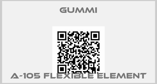 Gummi-A-105 FLEXIBLE ELEMENT