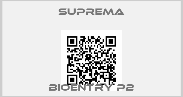 Suprema-Bioentry P2