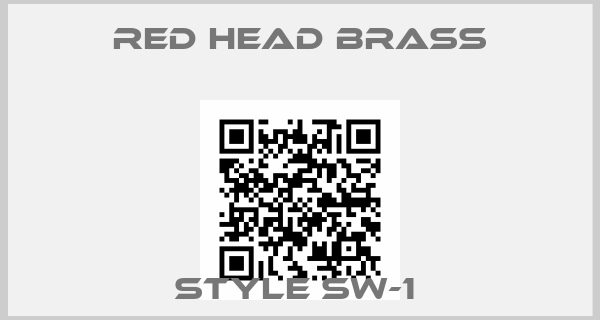 Red Head Brass-STYLE SW-1 