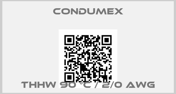 CONDUMEX-THHW 90 °C / 2/0 AWG