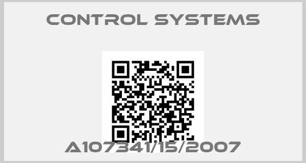 Control systems-A107341/15/2007