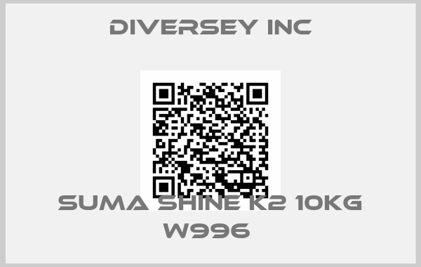 Diversey Inc-SUMA SHINE K2 10KG W996 