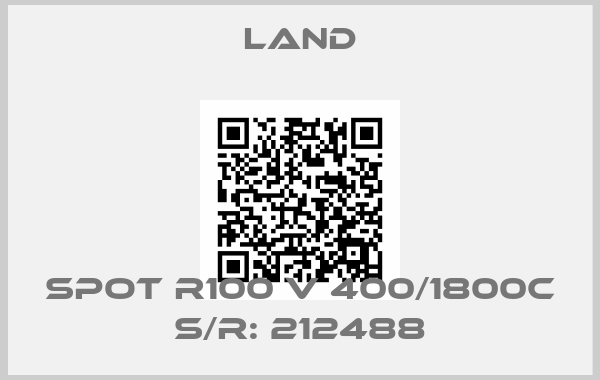 Land-SPOT R100 V 400/1800C S/R: 212488