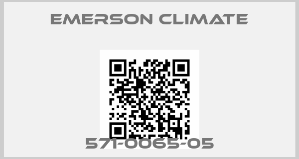 Emerson Climate-571-0065-05
