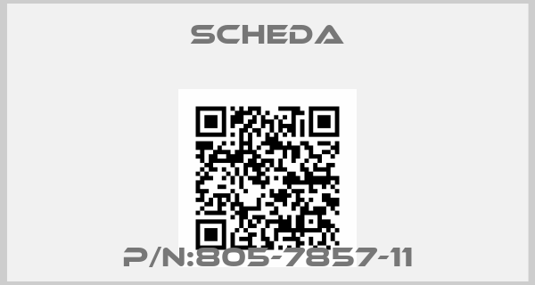 Scheda-P/N:805-7857-11