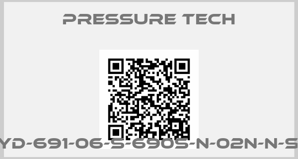 Pressure Tech-HYD-691-06-S-690S-N-02N-N-SV