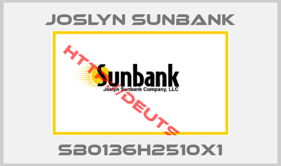JOSLYN SUNBANK-SB0136H2510X1