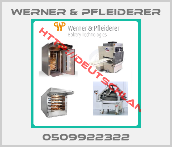 Werner & Pfleiderer-0509922322