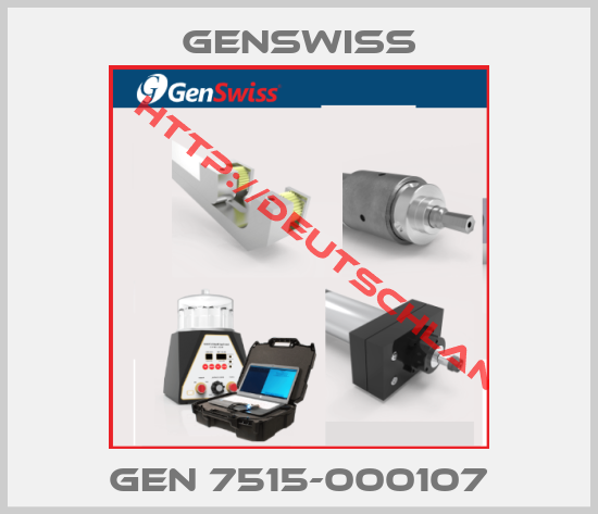 GenSwiss-GEN 7515-000107