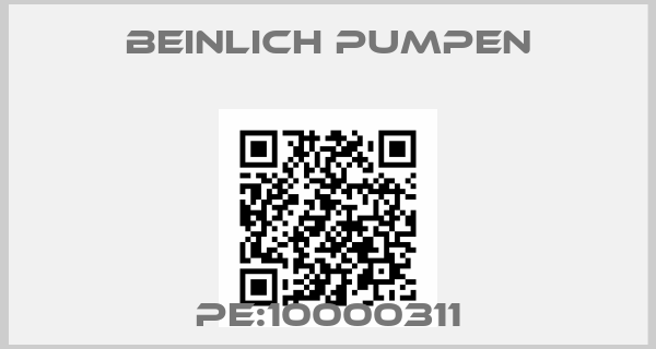 Beinlich Pumpen-PE:10000311