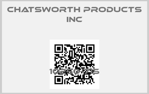 CHATSWORTH PRODUCTS INC-10250-715