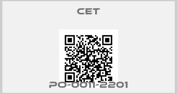 CET-PO-0011-2201