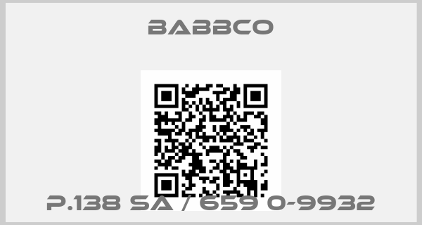 Babbco-P.138 SA / 659 0-9932