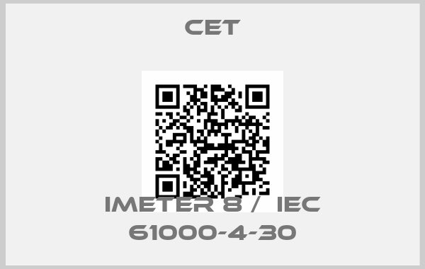 CET-iMeter 8 /  IEC 61000-4-30