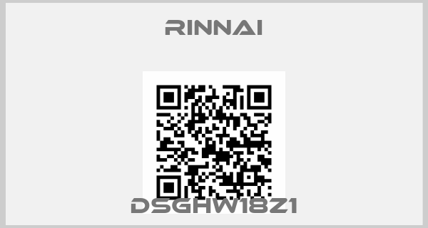 Rinnai-DSGHW18Z1