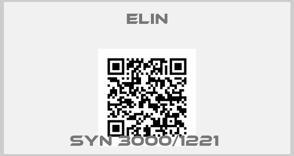 Elin-SYN 3000/1221 