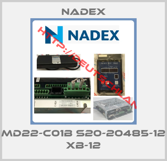 Nadex-MD22-C01B S20-20485-12 XB-12