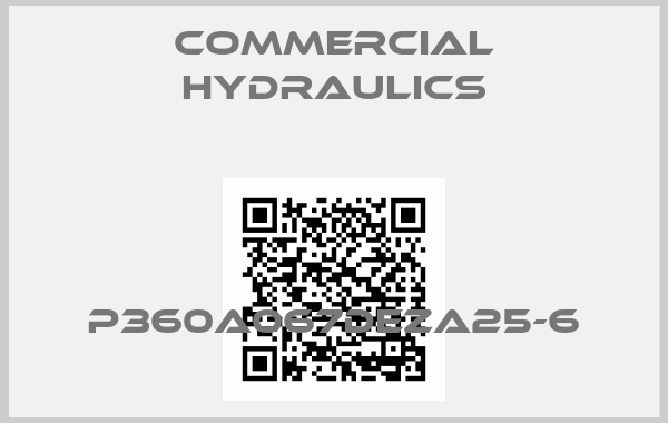 Commercial Hydraulics-P360A067DEZA25-6