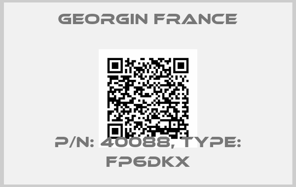 Georgin France-P/N: 40088, Type: FP6DKX