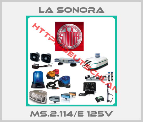 La Sonora-MS.2.114/E 125V