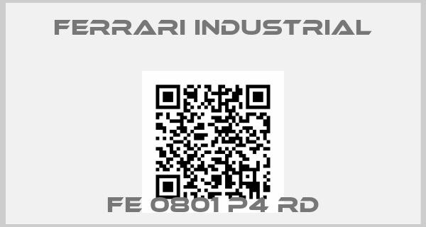 Ferrari Industrial-FE 0801 P4 RD