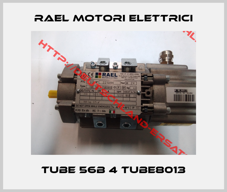 RAEL MOTORI ELETTRICI-TUBE 56B 4 TUBE8013