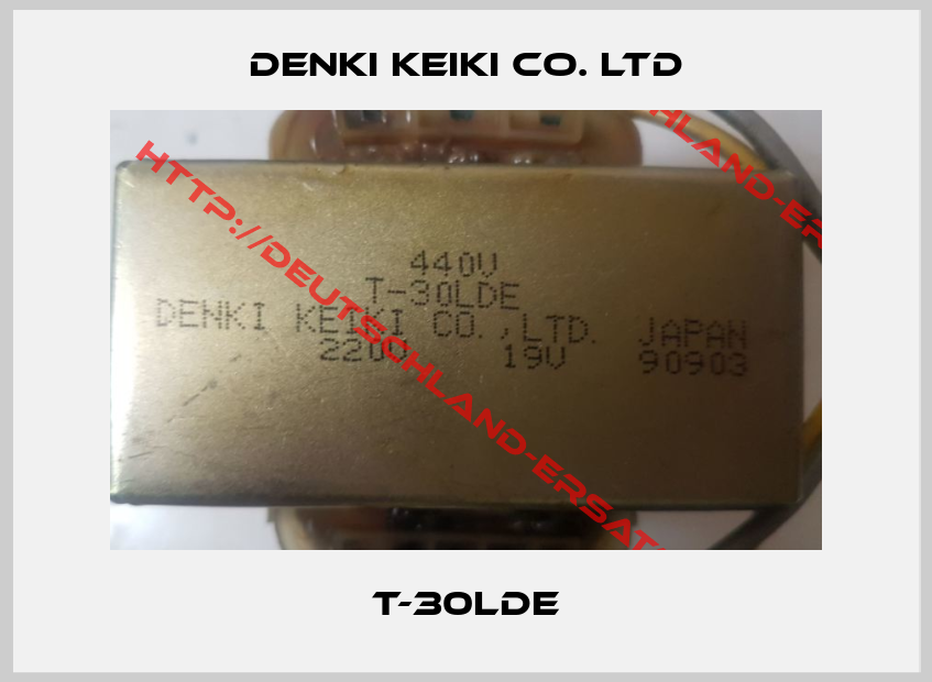 DENKI KEIKI CO. LTD-T-30LDE