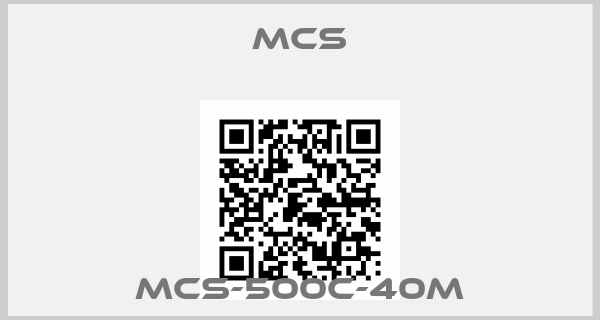 MCS-MCS-500C-40M