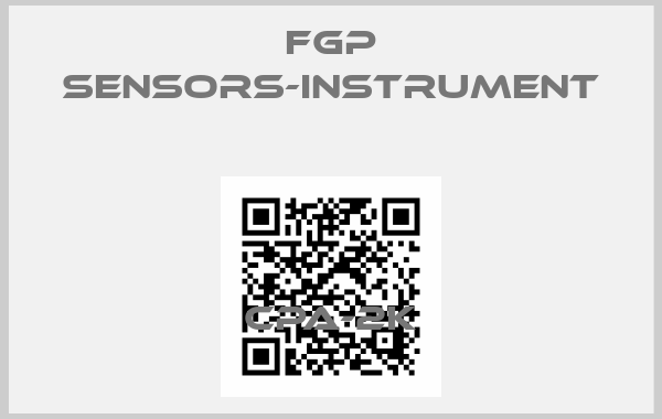 FGP Sensors-Instrument-CPA-2K