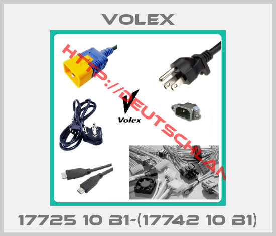 volex-17725 10 B1-(17742 10 B1)