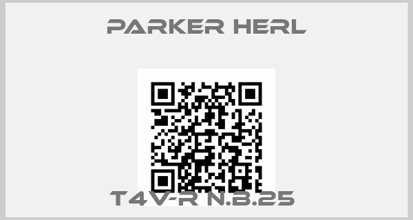Parker Herl-T4V-R N.B.25 