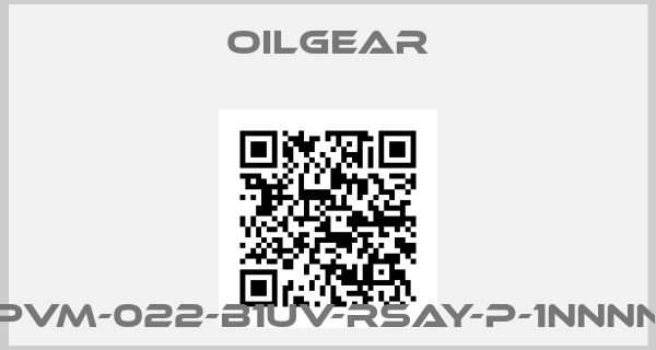 Oilgear-PVM-022-B1UV-RSAY-P-1NNNN
