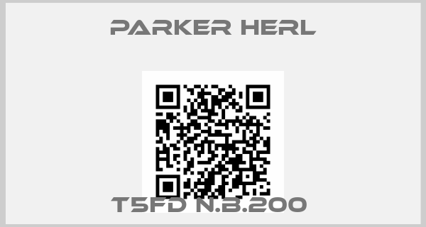 Parker Herl-T5FD N.B.200 