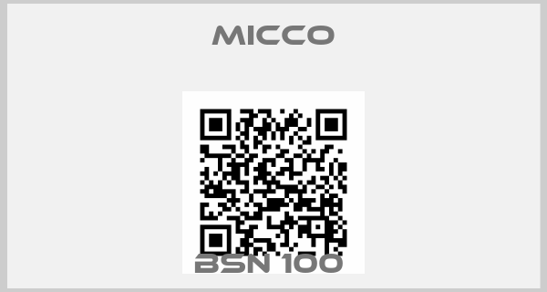 Micco-BSN 100 