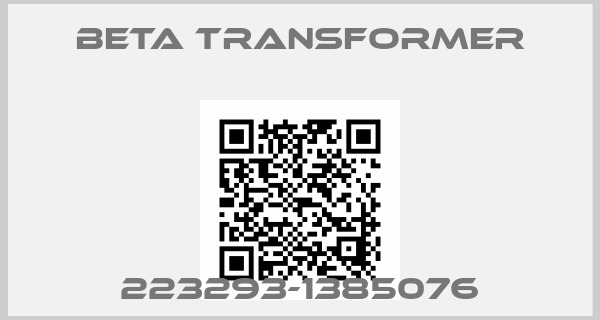 BETA Transformer-223293-1385076