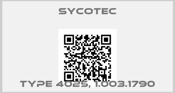 SycoTec-type 4025, 1.003.1790
