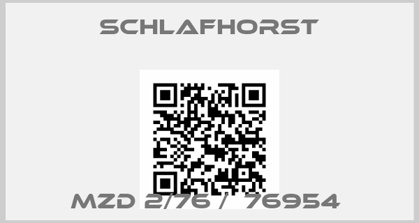 Schlafhorst-MZD 2/76 /  76954 